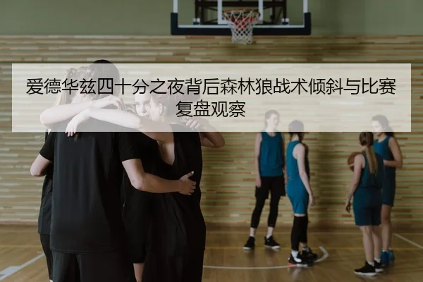 爱德华兹四十分之夜背后森林狼战术倾斜与比赛复盘观察